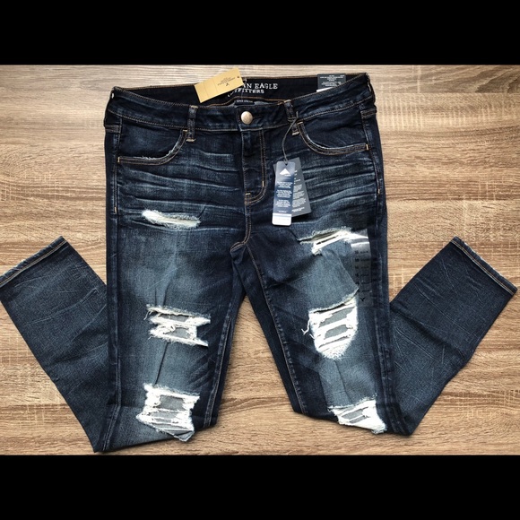AE Denim X Super Low Rise Jegging - Picture 5 of 7